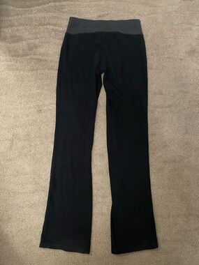 ACX Active Women's Low-Rise Slim Yoga Pants with Gray Waistband